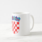 Kroatische wapenstilstand koffiemok (Voorkant rechts)