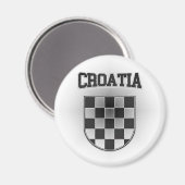 Kroatische wapenstilstand magneet (Voorkant / Achterkant)