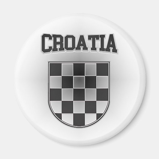 Kroatische wapenstilstand magneet (Voorkant)