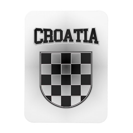 Kroatische wapenstilstand magneet (Verticaal)