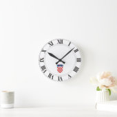 Kroatische wapenstilstand ronde klok (Huis)