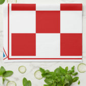 Kroatische wapenstilstand theedoek (Gevouwen)