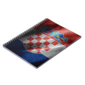 Kroatische zijde vlag notitieboek (Linkerzijde)