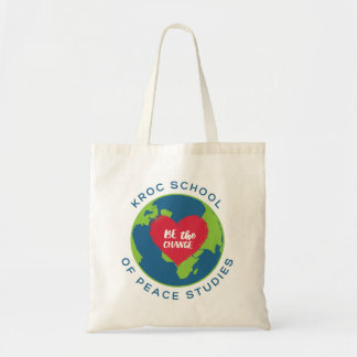 Kroc School of Peace Studies - Herbruikbare Canvas Tote Bag