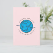 KROCHET SPECIALE BEDANK VAN U KLANT Kaart (Staand voorkant)