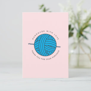 KROCHET SPECIALE BEDANK VAN U KLANT Kaart