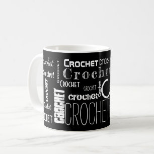 KROCHET!Typografie Koffiemok