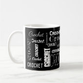 KROCHET!Typografie Koffiemok (Links)