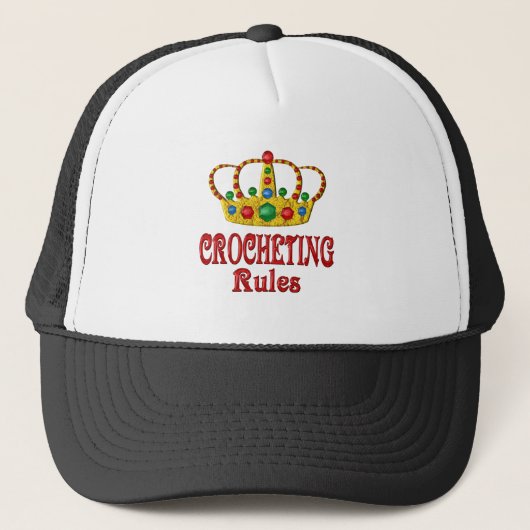 KROCHETTERINGSREGELS TRUCKER PET (Voorkant)