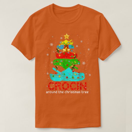 Krocin rond de kerstboom192 t-shirt (Design voorkant)