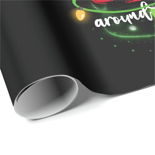 Krocin rond de kerstboom cadeaupapier (Rol Hoek)