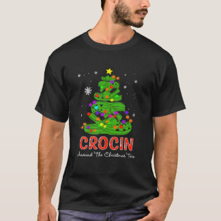 Krocin rond de kerstboom Funny Crocks Paja T-shirt