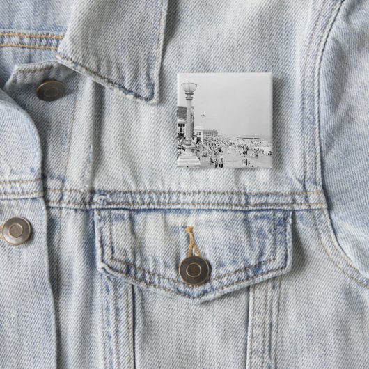 Kroegen 2 vierkante button 5,1 cm (In situ)