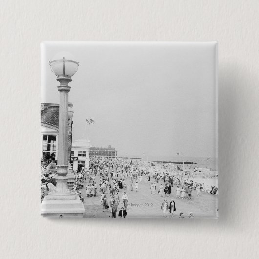 Kroegen 2 vierkante button 5,1 cm (Voorkant)