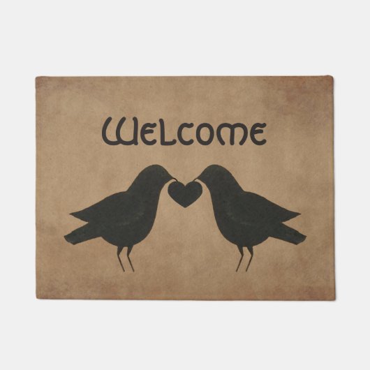 Kroegen en — Heart Welkom Deurklep Deurmat (Voorkant)