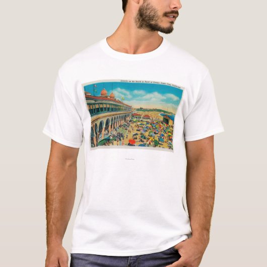 Kroegen op de strand voor het casino t-shirt (Voorkant)