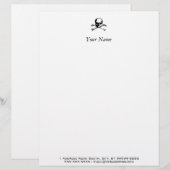 Kroesbeenderen Briefhoofd (Voorkant / Achterkant)