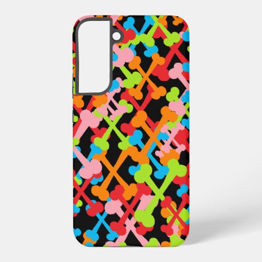 Kroesbeenderen Samsung Galaxy Hoesje (Achterkant)