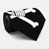 Kroesbeenderen Stropdas (Opgerold)