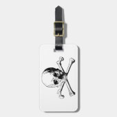 Kroesbeenschil Bagagelabel (Voorkant verticaal)