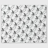 Kroesbeenschil Cadeaupapier (Vlak)