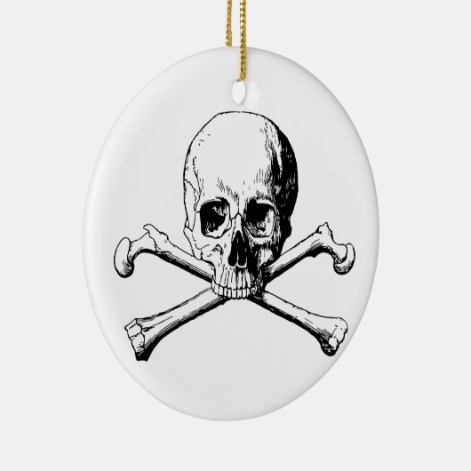 Kroesbeenschil Keramisch Ornament (Rechts)