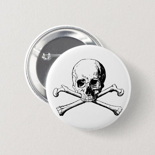 Kroesbeenschil Ronde Button 5,7 Cm (Voorkant /achterkant)