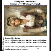 Kroeshaar Steampunk Vrouw, Korset EB2L Decoupage Tissuepapier