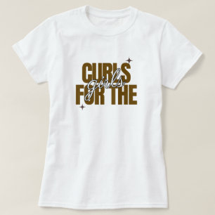 Kroeshaar Waarderings "Curls for the Girl" T-shirt