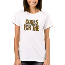 Kroeshaar Waarderings "Curls for the Girl" T-shirt