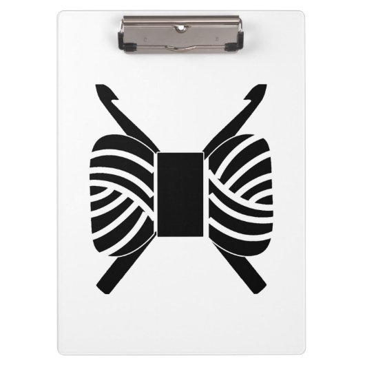 Kroeshaken en rolschaatsen klembord (Voorkant)