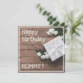  Kroeskistbloem Witte bloemen Kaart (Staand voorkant)