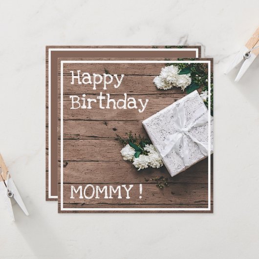  Kroeskistbloem Witte bloemen Kaart (Voorkant / Achterkant in situ)