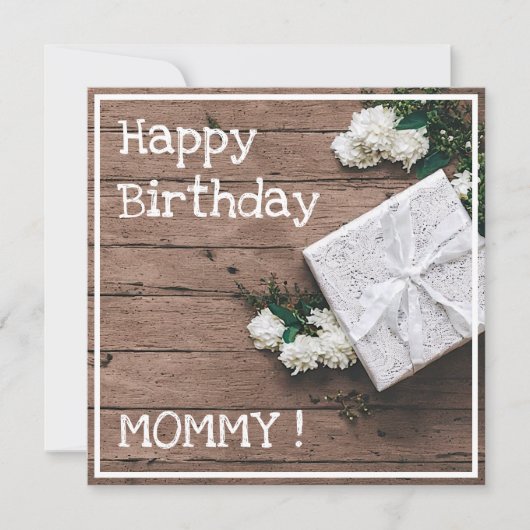  Kroeskistbloem Witte bloemen Kaart (Voorkant)