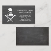 Kroesse nives | Achtergrond karton Visitekaartje (Voorkant / Achterkant)