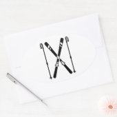 Kroesskski Ovale Sticker (Envelop)