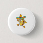 kroezig taco ronde button 3,2 cm (Voorkant)