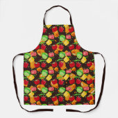 Krokante, knapperige salade bruin schort (Voorkant)