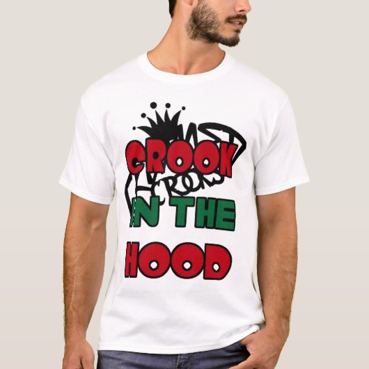 KROKEN IN HET HOOD T-SHIRT (Voorkant)