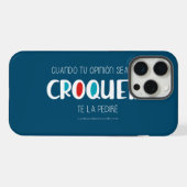 Kroket iPhone Hoesje (Achterkant horizontaal)