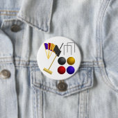 Kroketknop Ronde Button 7,6 Cm (In situ)