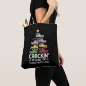 Kroketten rond de kerstboom tote bag (Dichtbij)
