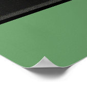 Krokodil - Antiquarian Colorful Book Illustration Poster (Hoek)