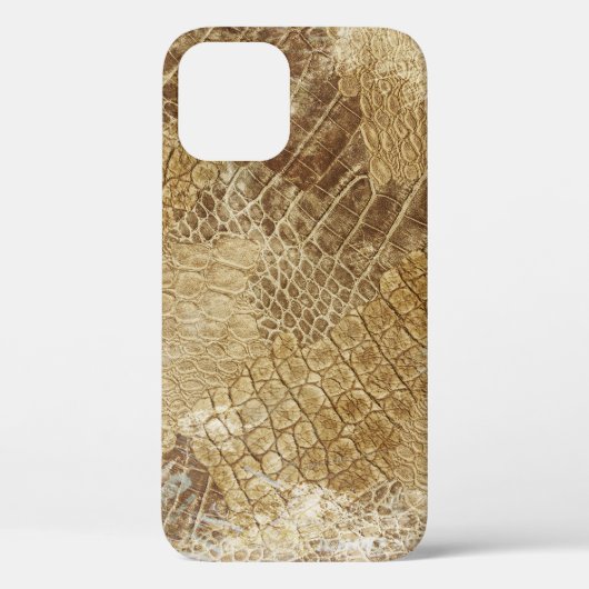 Krokodil batik patroon, stof textuur. Case-Mate iPhone case (Achterkant)