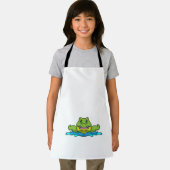 krokodil bij zwemmen in water schort (Insitu)