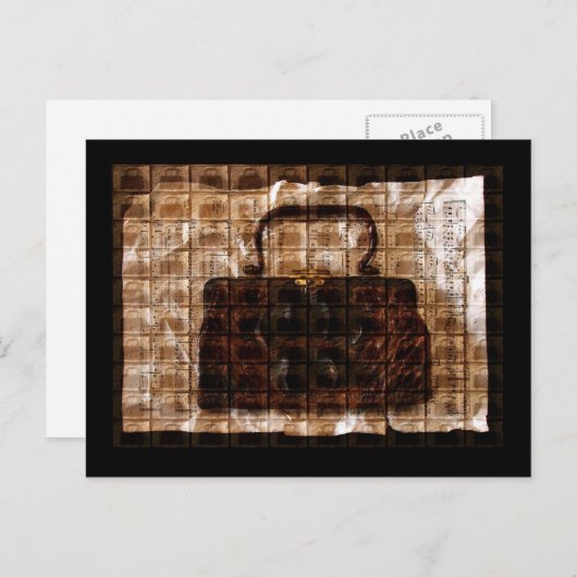  krokodil briefkaart (Voorkant / Achterkant)