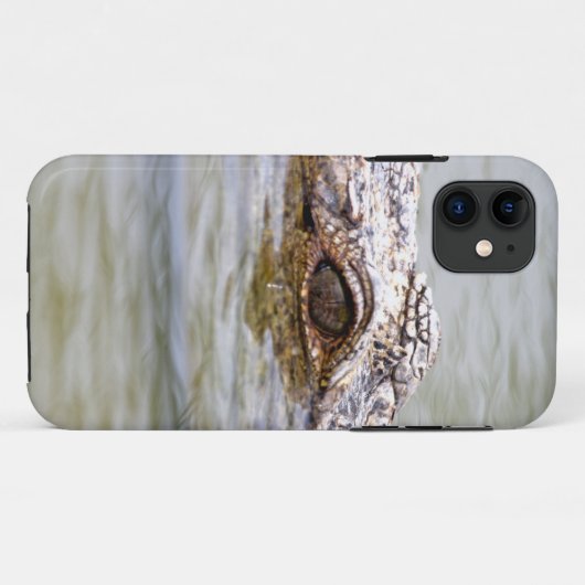 Krokodil Case-Mate iPhone Case (Achterkant (horizontaal))