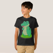 Krokodil Darts Dart T-shirt (Voorkant volledig)