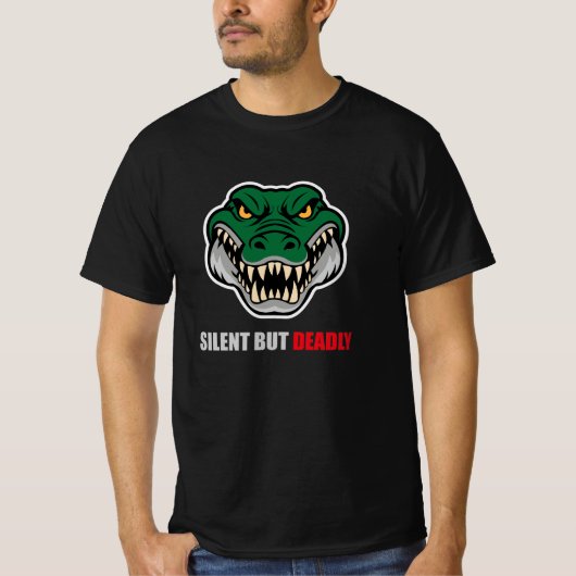 Krokodil Dodelijk Beest MMA T-Shirt (Voorkant)
