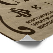 krokodil één stuk gezochte bot poster (Hoek)